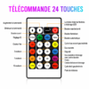 Ruban lumineux RGB contrôlable par smartphone pour chambre et salon