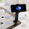 Support de téléphone portable ajustable et flexible avec bras orientable