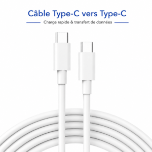 Câble USB-C pour charge et synchronisation