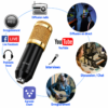 Pack Micro BM-800 avec Carte Son V8 pour podcast et streaming