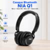 Casque Bluetooth avec lecteur Micro SD