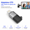 Connecteur USB-C vers Lightning pour iPhone et iPad