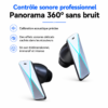 Écouteurs TWS DX-08 pour Android et iPhone