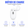 Écouteurs sans fil stéréo rechargeables