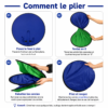Fond chromakey portable pour streaming YouTube TikTok et visioconférences