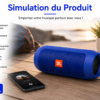 Haut-parleur Bluetooth JBL pour smartphone