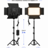 Lampe LED professionnelle pour photo et vidéo