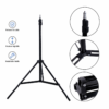 Softbox overhead avec boom arm pour éclairage photo professionnel