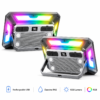 Projecteur LED KXK-686 50W rechargeable étanche avec 1000 lumens