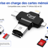 Lecteur de carte tout-en-un pour smartphone