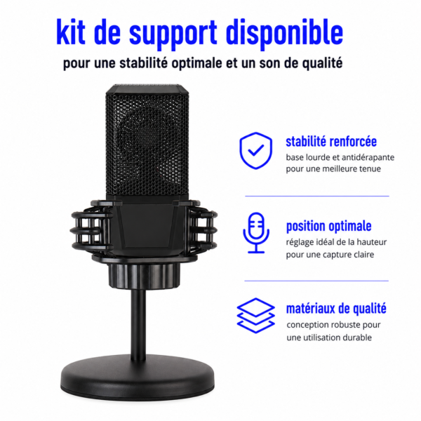 Micro LCT 240 pour podcast streaming et création de contenu