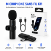 Micro Lavalier Jmary compatible iPhone et iPad