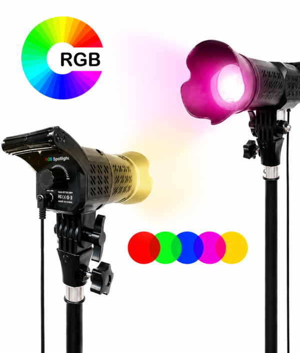 projecteur RGB FSD-168 avec contrôle télécommande