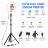 éclairage professionnel tiktok youtube ring light