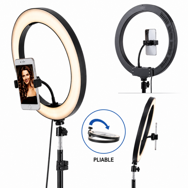 ring light professionnel pour streaming