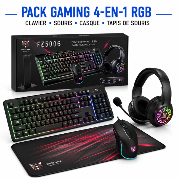 Ensemble gaming complet pour ordinateur