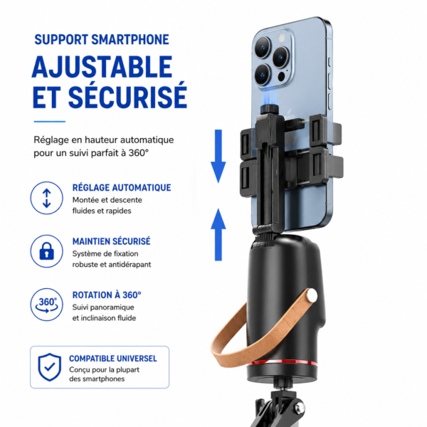 Support intelligent pour TikTok, YouTube et Instagram avec tracking AI