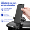 Support smartphone universel pour grille d'aération de voiture