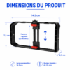 Trépied smartphone JMARY MT-33 pour vlogging