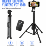 Support smartphone et caméra Yunteng VCT1688 réglable 134 cm