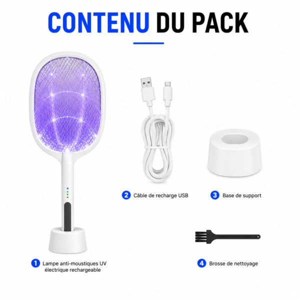 Lampe anti-insectes pour maison
