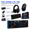 Pack Gaming 4 en 1 K80 pour PC
