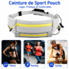 Ceinture running pour téléphone et clés