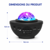 Projecteur de lumière étoile Galaxy LED pour chambre et décoration intérieure