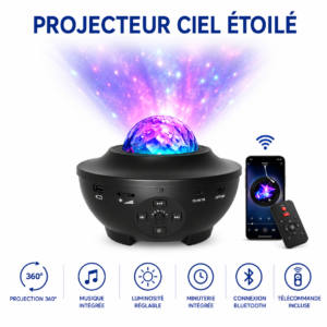Lampe galaxie LED pour chambre enfant et adulte