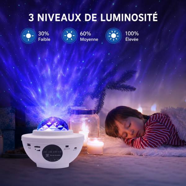 Projecteur ciel étoilé décoratif pour gaming streaming et détente