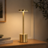 Lampe de table LED rechargeable sans fil avec design moderne et élégant