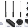 baguette lumineuse LED pour streaming et podcast