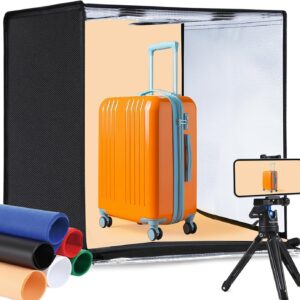 Boîte Studio Photo Puluz Pliable avec Éclairage LED – Mini Studio Portable pour Produit - 120 CM