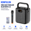 Haut-parleur portable Konfulon KG01 30W avec microphone sans fil