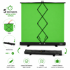 écran chroma key pliable pour studio vidéo