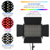 lampe vidéo RGB professionnelle avec effets cinéma