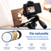 réflecteur portable pour portrait et shooting produit