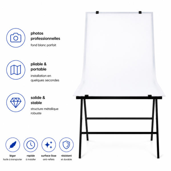 table de photographie produit pour boutique en ligne