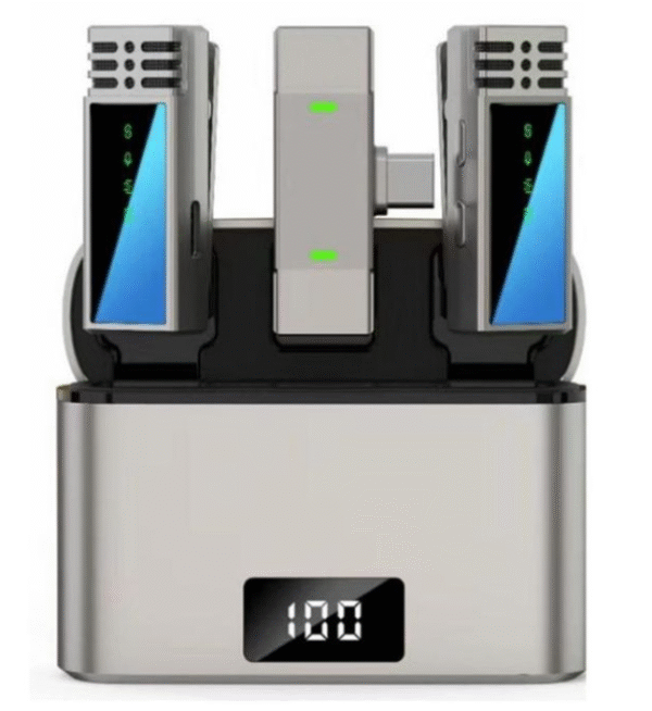 Microphone Jmary Lavalier sans fil Professionnel Type Lighting 