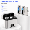 Microphone Jmary Lavalier Sans Fil Lightning pour iPhone