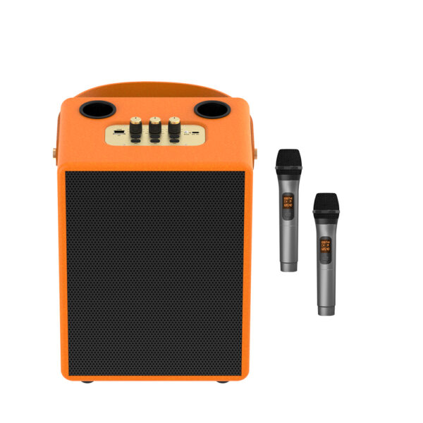 Enceinte Bluetooth Big Power Bass M5501 – Son Puissant, Basses Renforcées et Éclairage LED