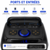 Haut-parleur portable CS6609 pour karaoké et soirées