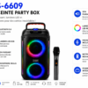 Enceinte Party Box CS6609 pour fêtes et anniversaires