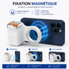 Grip Magnétique Compatible iPhone pour Créateurs
