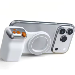 Accessoire photo mobile professionnel avec bouton de prise de vue