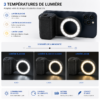 Grip caméra smartphone compact pour créateurs de contenu