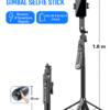 Q515TK Gimbal Selfie Stick avec suivi automatique du visage