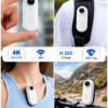 Caméra d'action WiFi pour moto et vélo