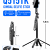 Gimbal Bluetooth pour TikTok YouTube et Instagram Reels