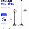 support smartphone extensible 2.3m